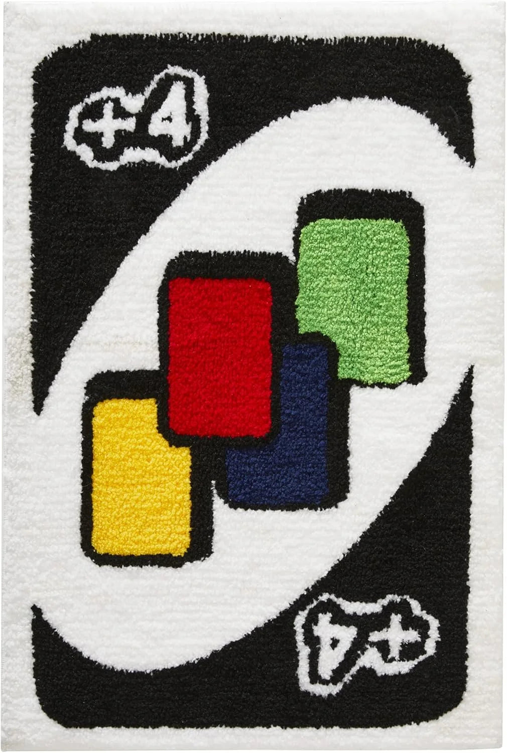UNO Poker Aesthetic Door Mat Faux Cashmere