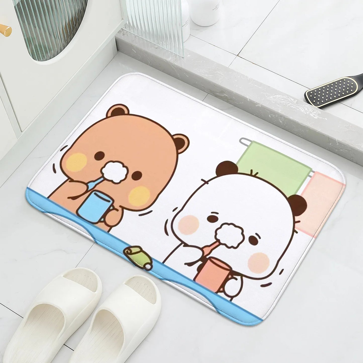 1PC Bubu and Dudu Cute Cartoon Non-Slip Welcome Mat