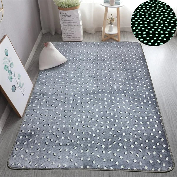 Glow-in-the-Dark Luminous Kids Rug