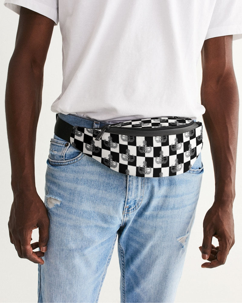 Print On Demand - Crossbody Sling Bag - "EOD Checkered Flag"