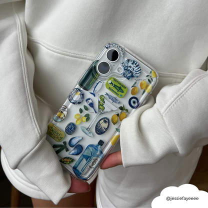 Clear Phone Case - Martini Coast