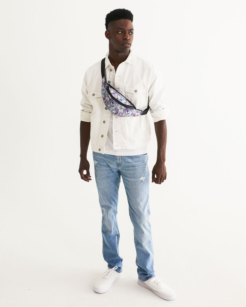 Print On Demand - Crossbody Sling Bag - "It's 5 o'clock Somewhere" (Red, White, & BOOM!)