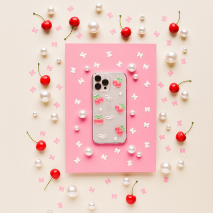 Cherries & Bows Phone Case