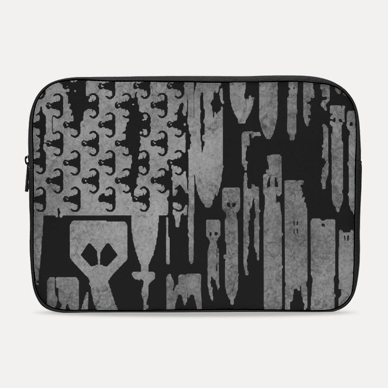 Print On Demand - Laptop Sleeve - "EOD Bomb Flag" (Grey)