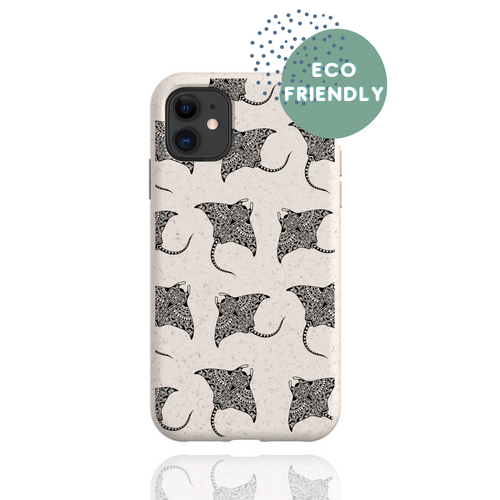 Biodegradable Manta Ray Phone Case