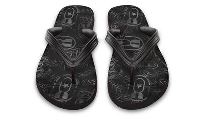 Flip Flops - "It's 5 o'clock Somewhere" (Grey)