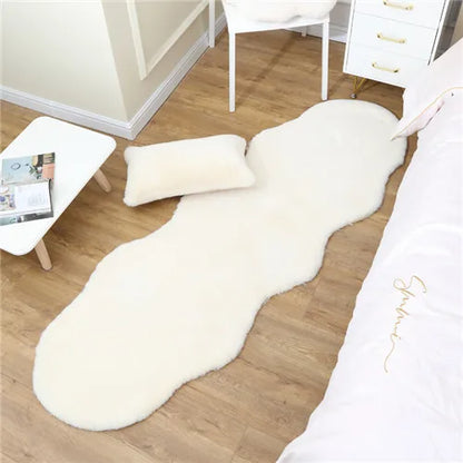 Ultra Soft Faux Rabbit Fur Fluffy Rug