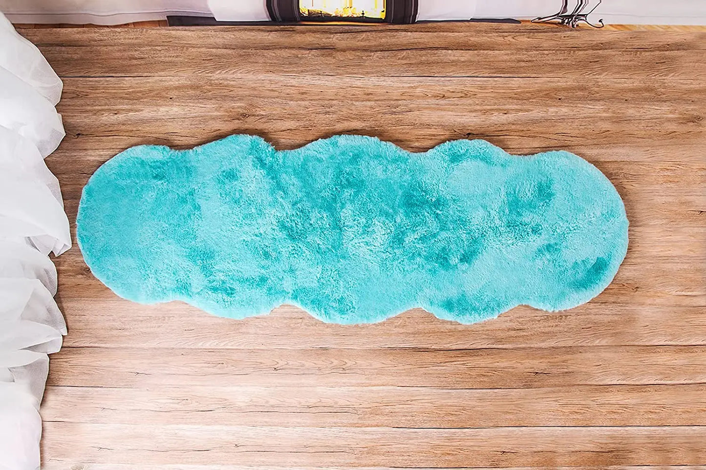 Ultra Soft Faux Rabbit Fur Fluffy Rug