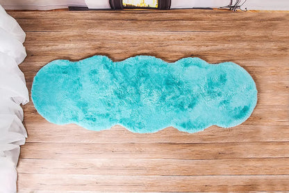 Ultra Soft Faux Rabbit Fur Fluffy Rug