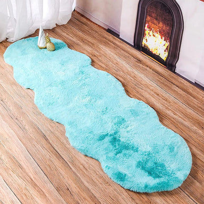 Ultra Soft Faux Rabbit Fur Fluffy Rug
