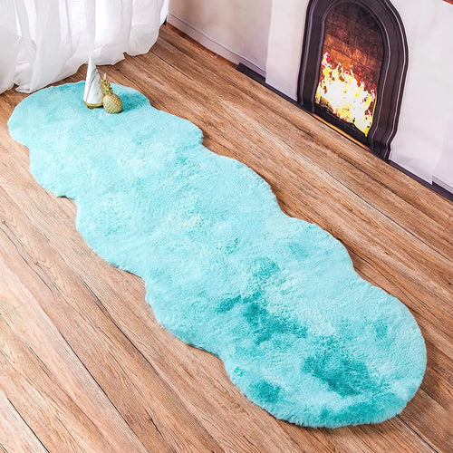 Ultra Soft Faux Rabbit Fur Fluffy Rug
