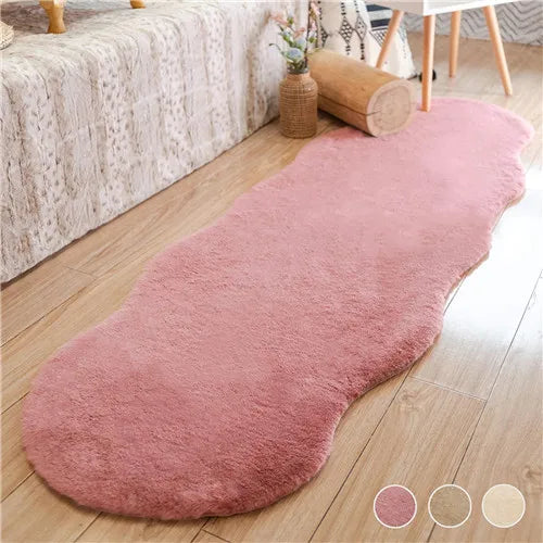 Ultra Soft Faux Rabbit Fur Fluffy Rug