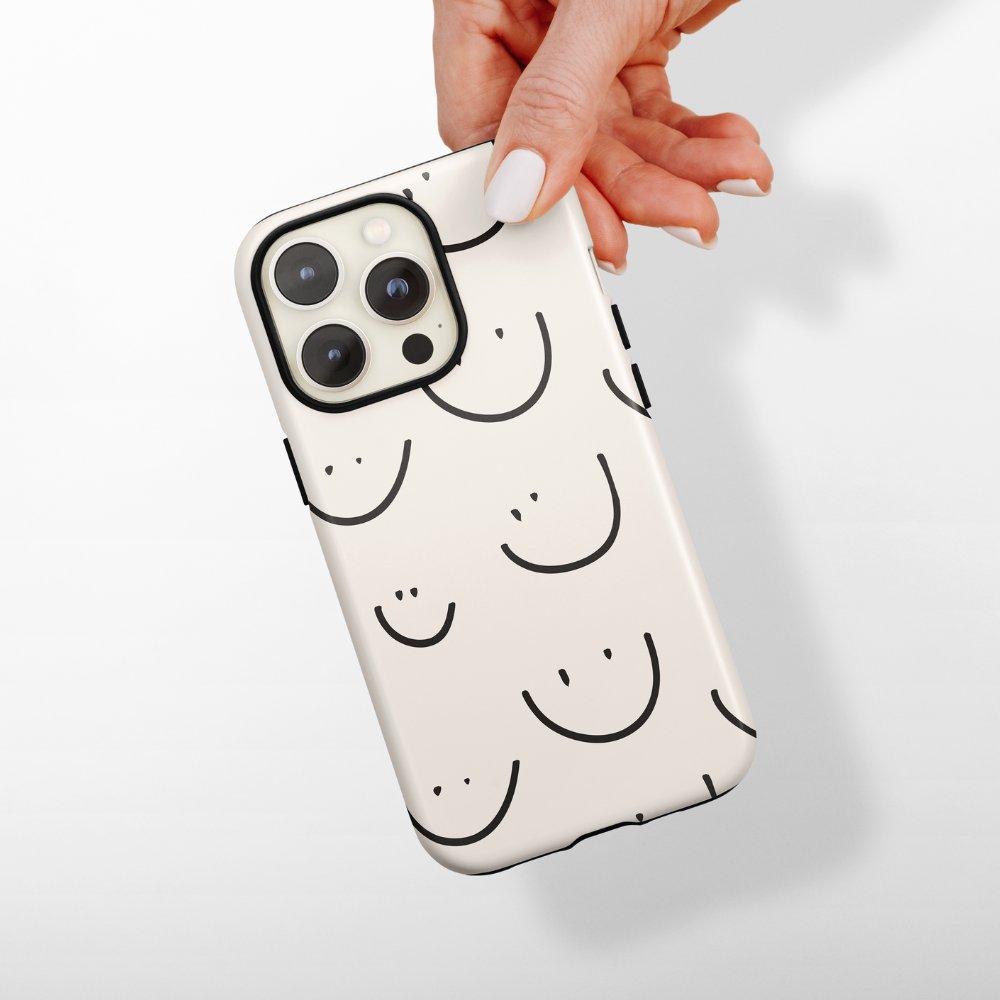 Tough MagSafe® Phone Case - Smiley Doodle