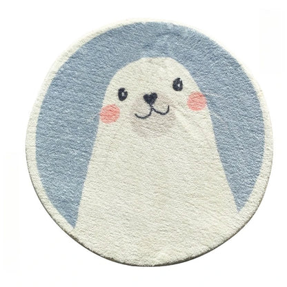 Animal Patterns Carpets Dor Living Room Cartoon Style