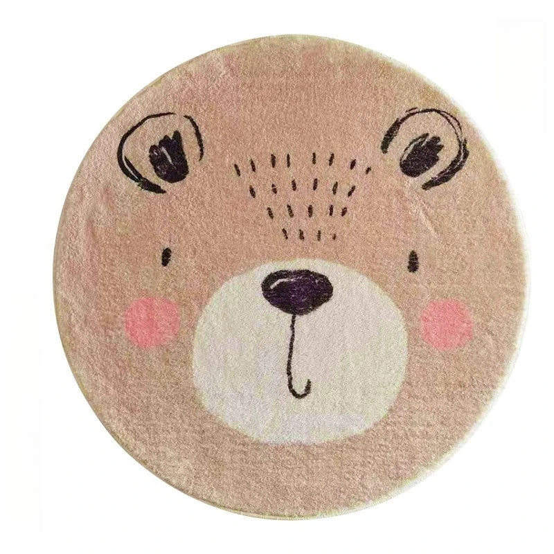 Animal Patterns Carpets Dor Living Room Cartoon Style