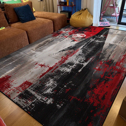Modern Abstract Living Room Rug Large Size Antiskid