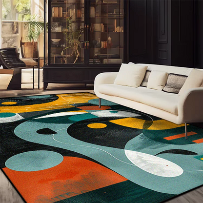 Modern Abstract Style Home Decoration Live Room Rug