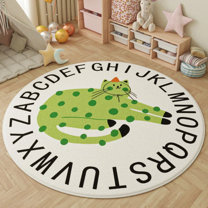 Fluffy Soft Lounge Floor Mat Animal Patterns Rugs