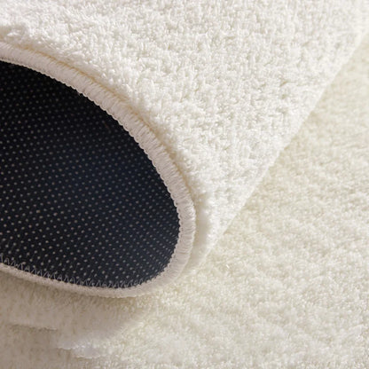 Minimalist Style Bedroom Decor Round Carpet