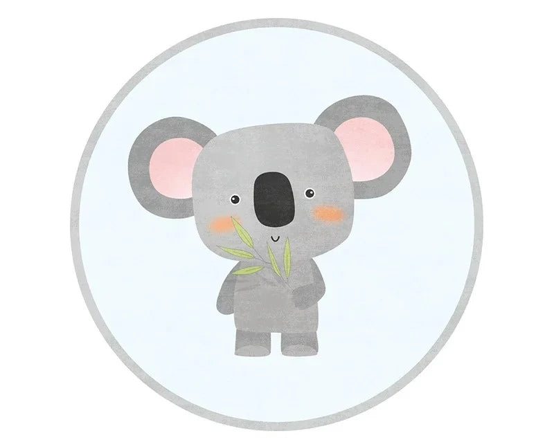 Cartoon Carpets for Living Room Cute Bedroom Deco