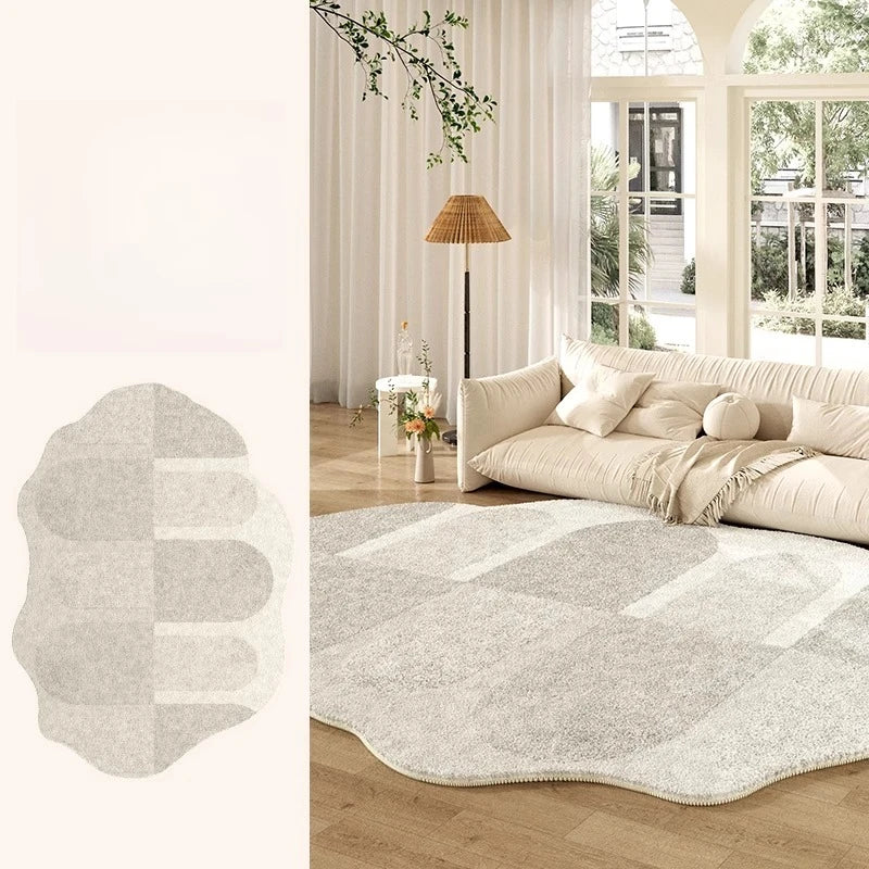 Fluffy Soft Lounge Floor Mat Thickend Plush Bedside Rug
