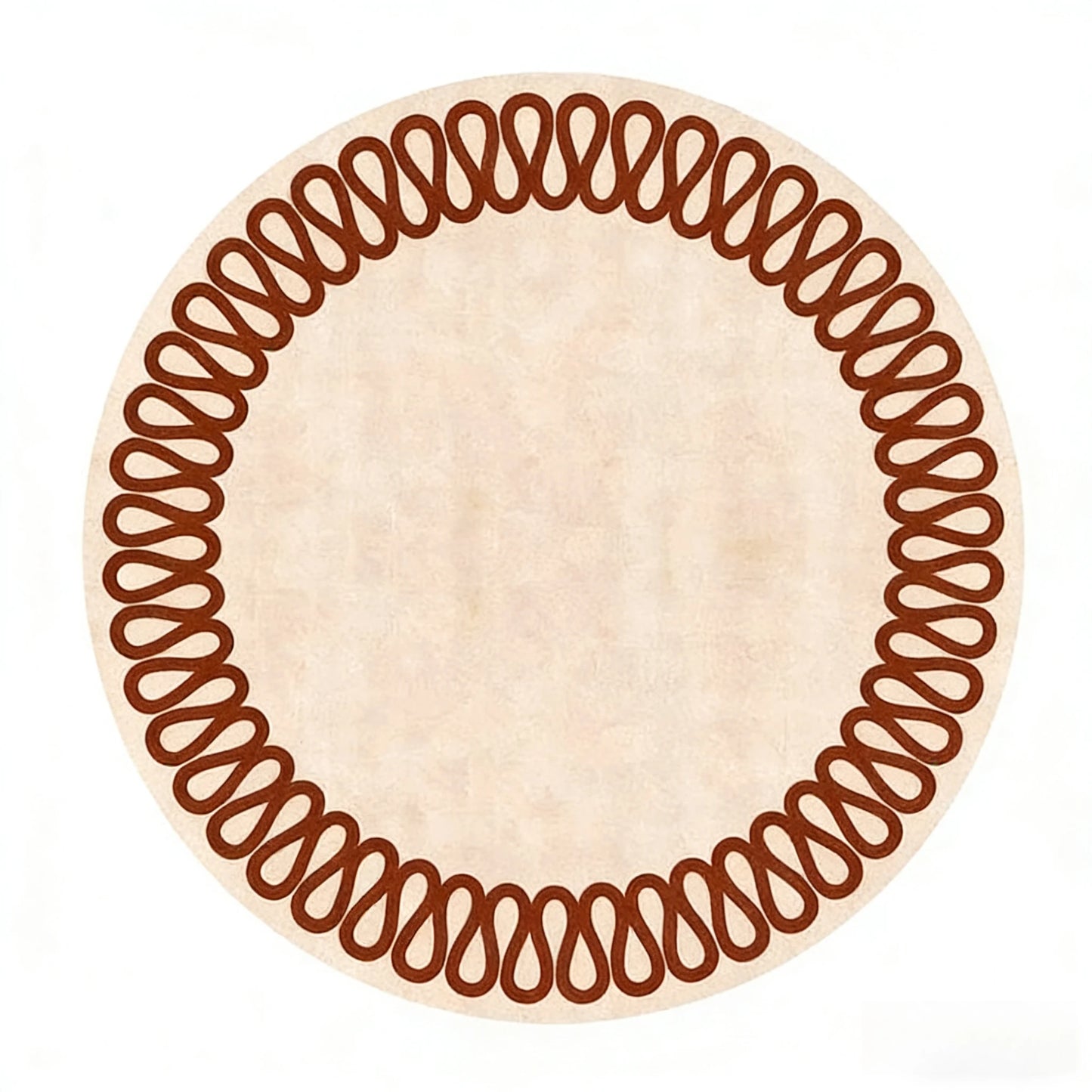 Modern Style Living Room Decoration Round Carpet