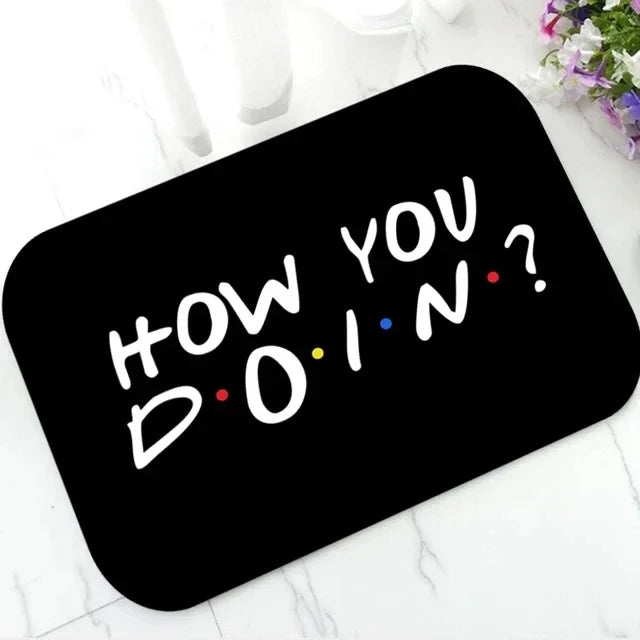 American Vintage Old Friends Entry Carpet Bedside Rug