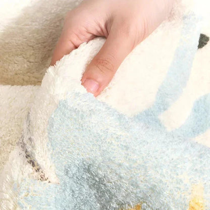 Nordic Style Carpets Cartoon