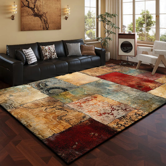 Modern Abstract Style Decorative Rug