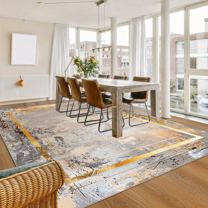 Concise Light Luxury Carpets for Living Room Fluffy Carpet