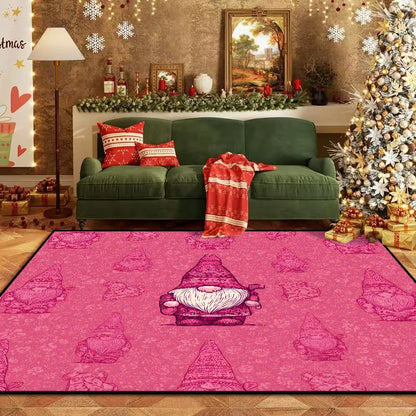 Christmas Style Carpet Living Room High-end Tea Table Rug