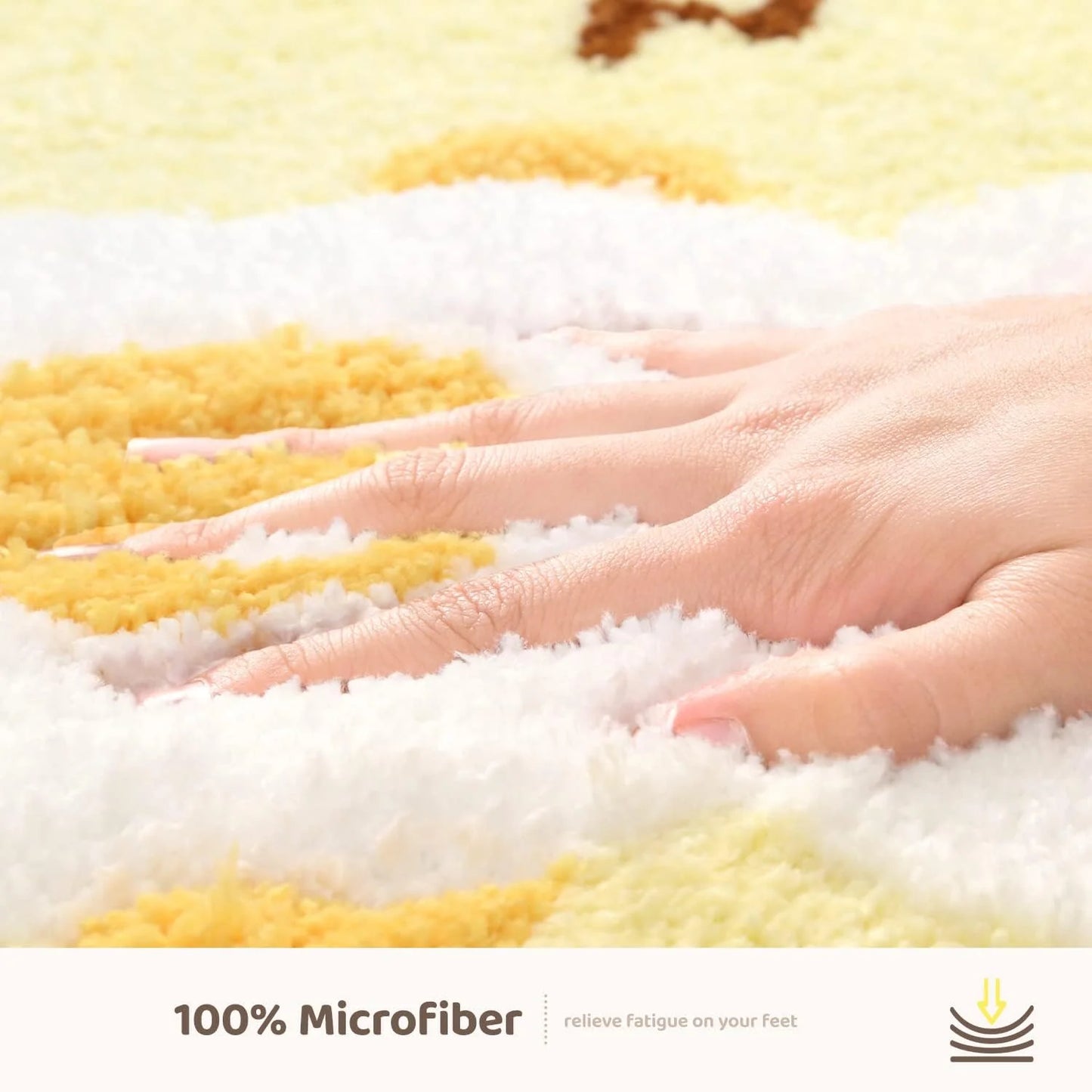 Bathroom Mat – Water-Absorbent Non-Slip Doorway Rug