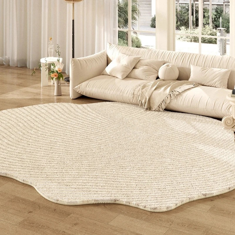 Fluffy Soft Lounge Floor Mat Thickend Plush Bedside Rug
