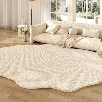Fluffy Soft Lounge Floor Mat Thickend Plush Bedside Rug