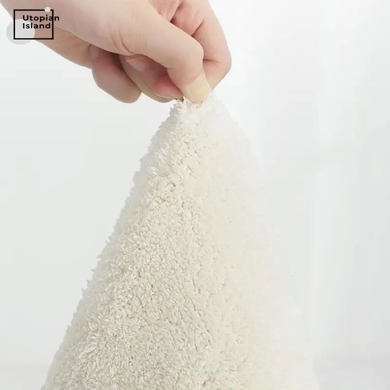 Animal Texture Fluffy Carpet Living Room Giraffe Plush Nursery Play Mat