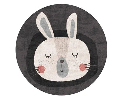 Cartoon Carpets for Living Room Cute Bedroom Deco