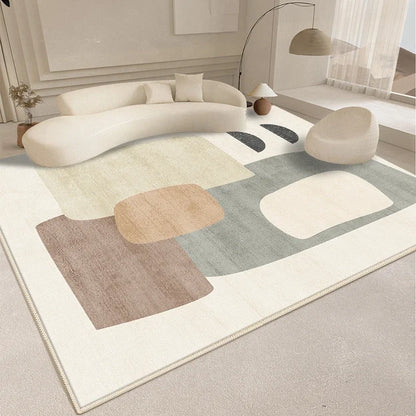 Minimalism Style Carpet Living Room Decoration Fluffy Soft