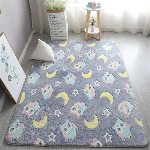 Glow-in-the-Dark Luminous Kids Rug