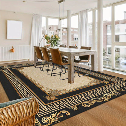 Concise Light Luxury Carpets for Living Room Fluffy Carpet