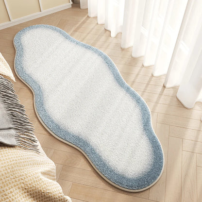 Irregular Shape Rugs for Bedroom Thick Plush Living Room Decoration Cloud Carpet