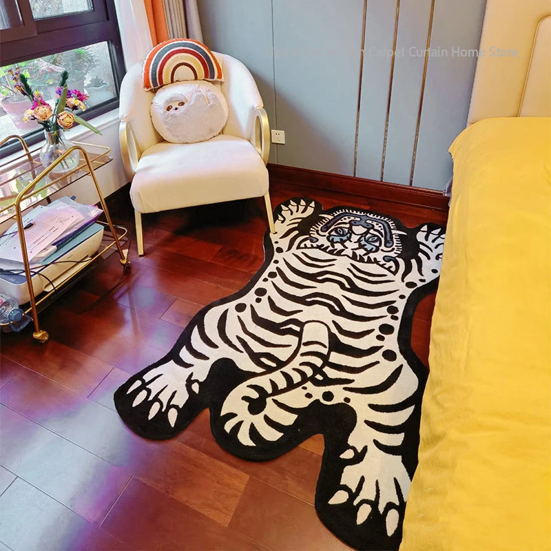 Cartoon Creativity Tiger Carpet