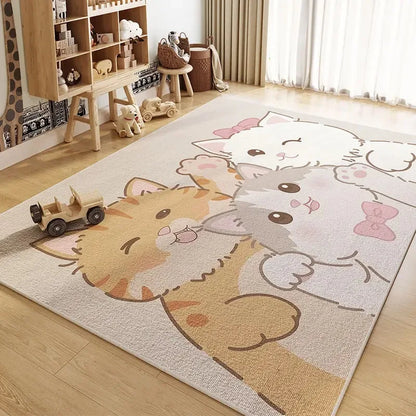 Cartoon Children's Flannel Carpet