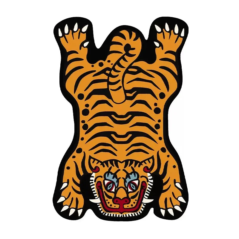 Cartoon Creativity Tiger Carpet