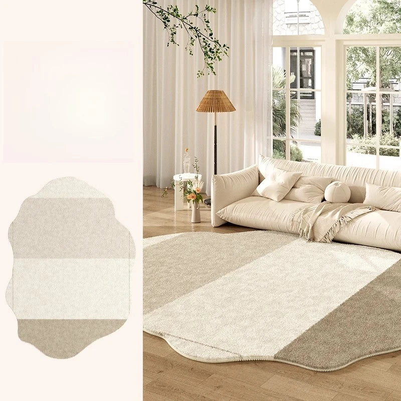 Fluffy Soft Lounge Floor Mat Thickend Plush Bedside Rug