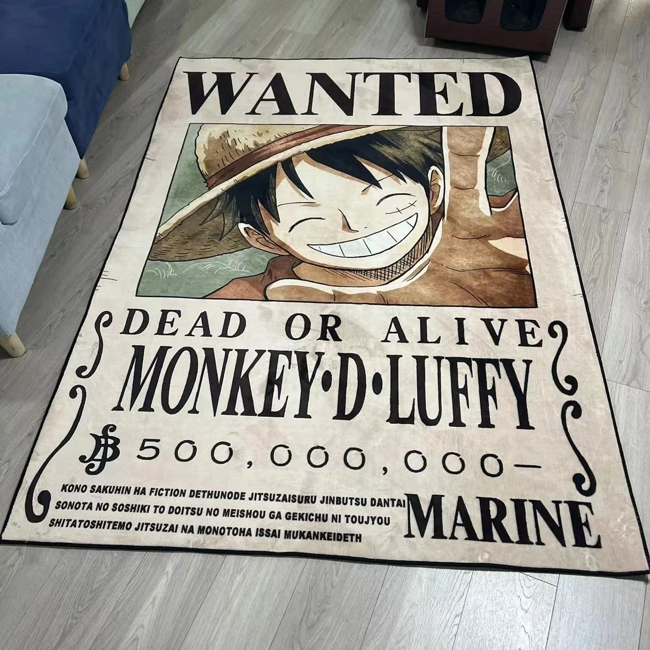 Anime One Pieces Manga Soft Anti-slip Area Rugs
