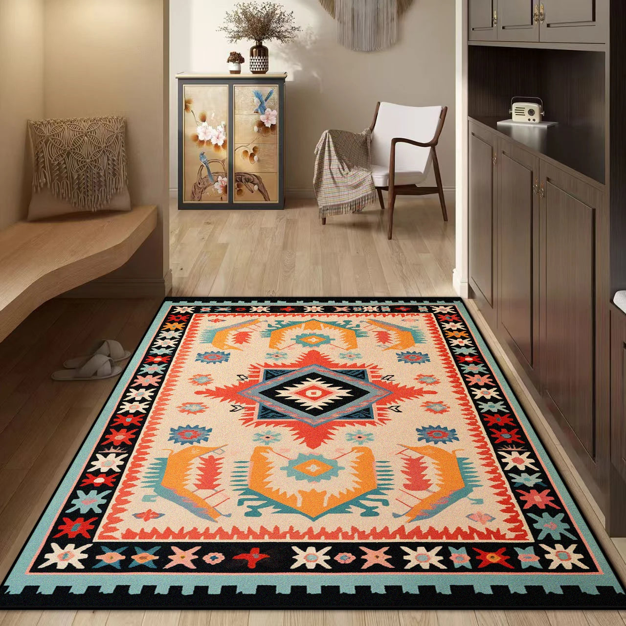 Bohemia Living Room Flannel Rugs