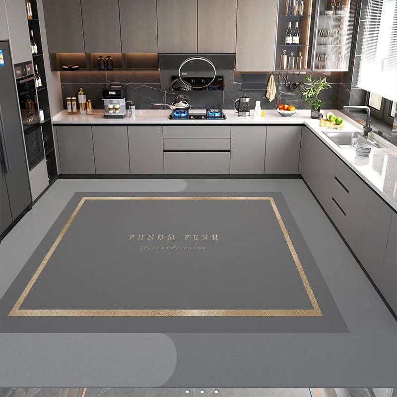 Modern Minimalist Balcony Washable Carpet