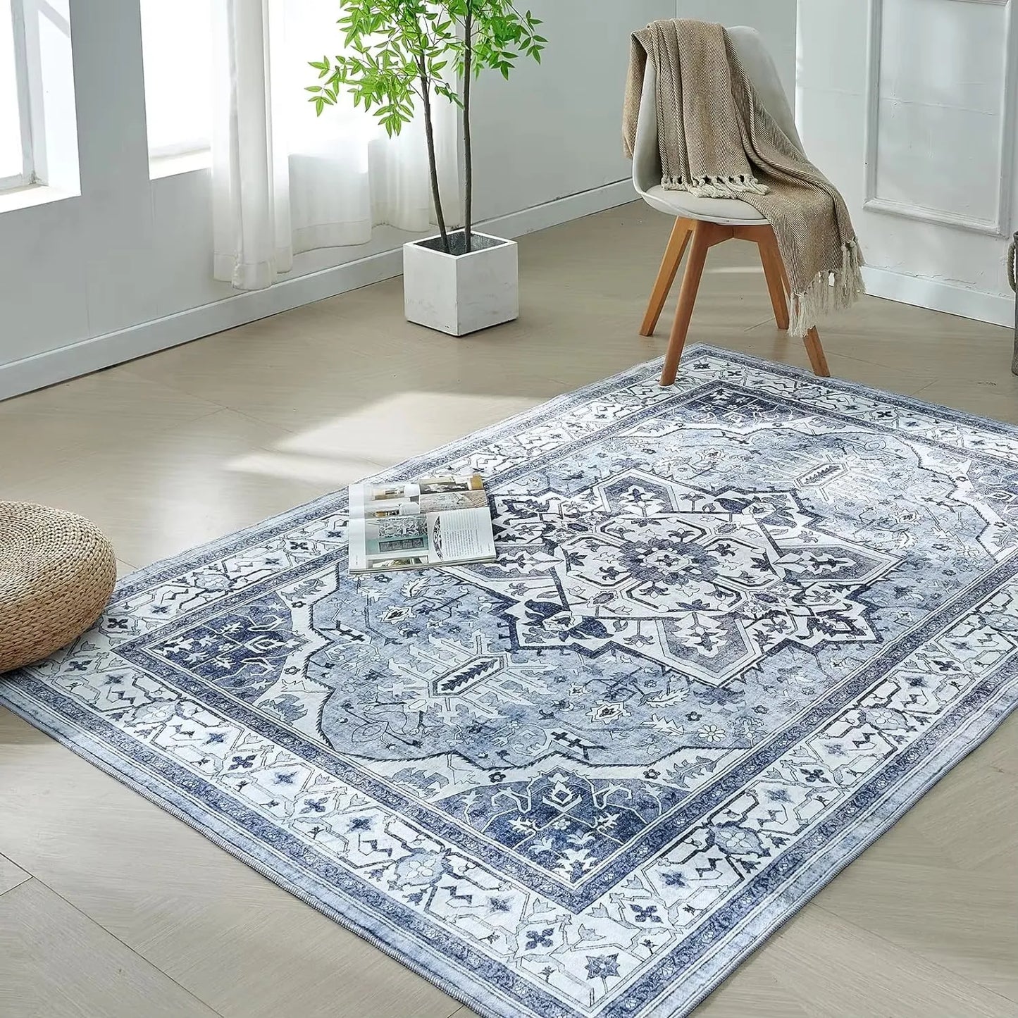 Bohemia Style Soft Flannel Carpet