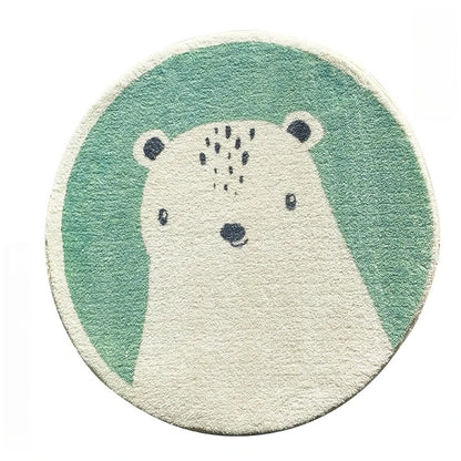 Animal Patterns Carpets Dor Living Room Cartoon Style