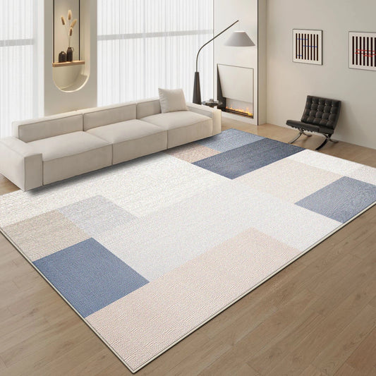 Ins Morandi Color Nordic Carpets for Living Room Fluffy Plush Rug